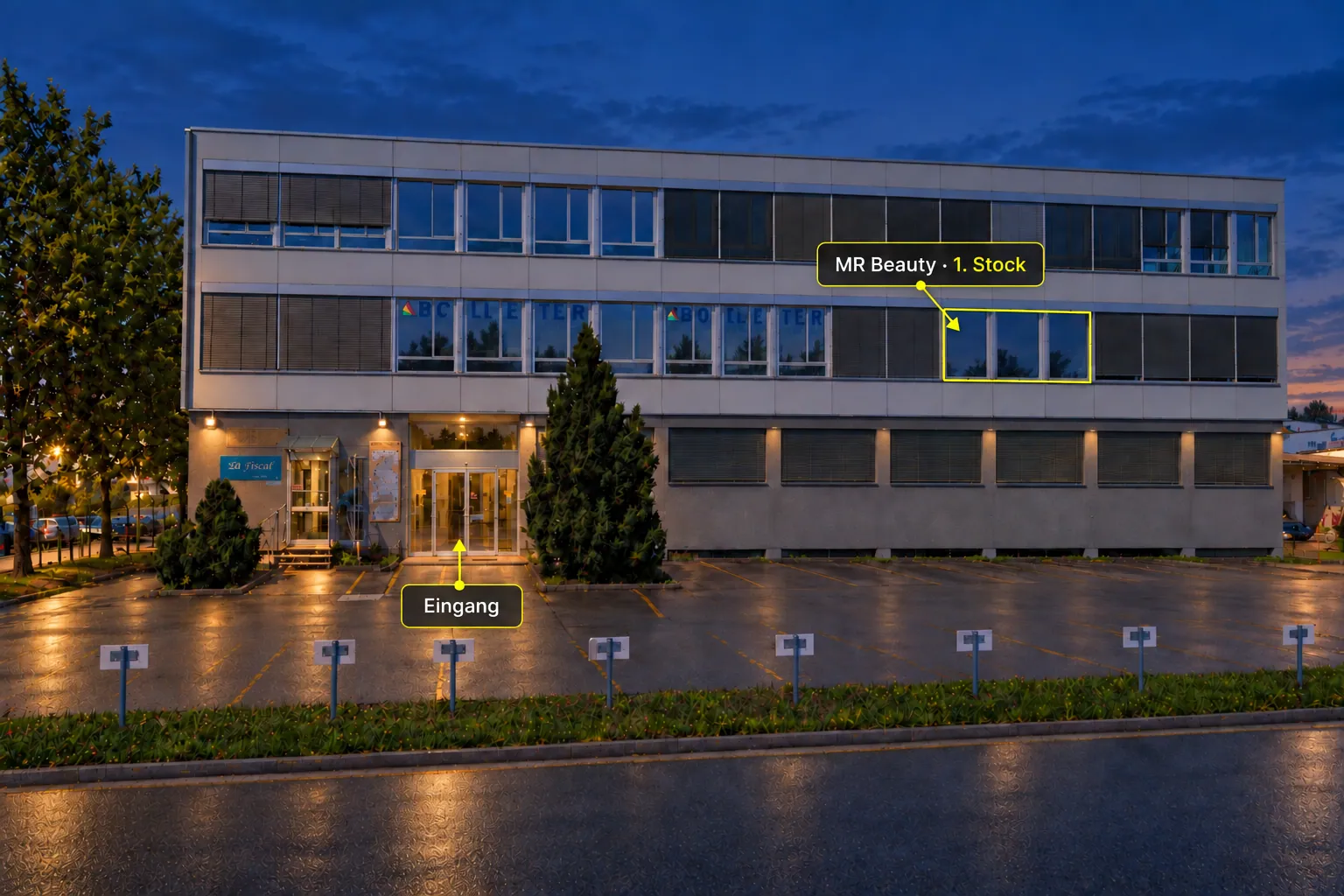 Eingang Adlikerstrasse 255, 1. Stock